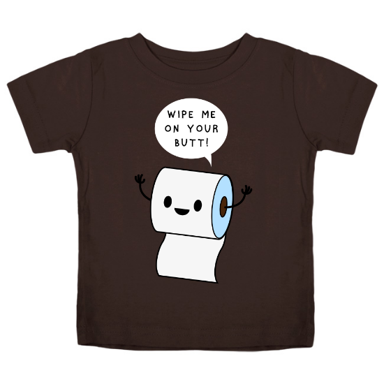 Toilet Paper I Love My Job Kids T-Shirt