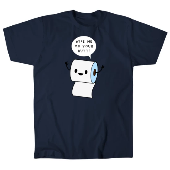 Toilet Paper I Love My Job Mens T-Shirt
