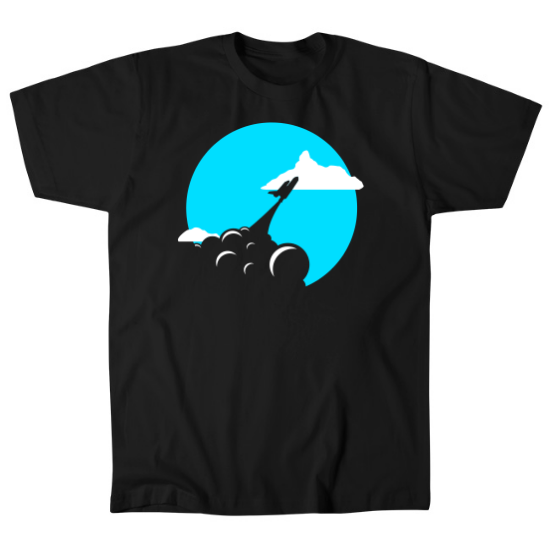 Into the Wild Blue Yonder Mens T-Shirt