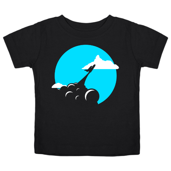 Into the Wild Blue Yonder Kids T-Shirt