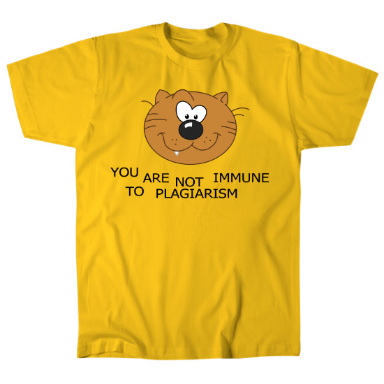 You are not Immune to Plagiarism Mens T-Shirt