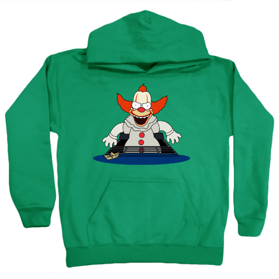 Krusty the Dancing Clown Kids Hoodie