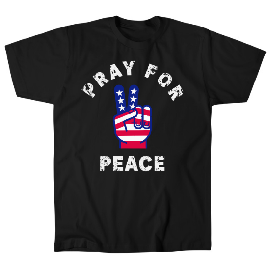 Pray For Peace Mens T-Shirt