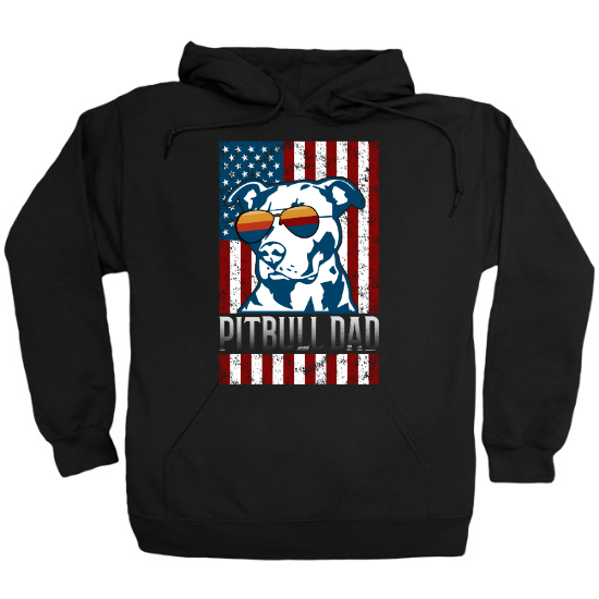 Pitbull Dad Hoodie
