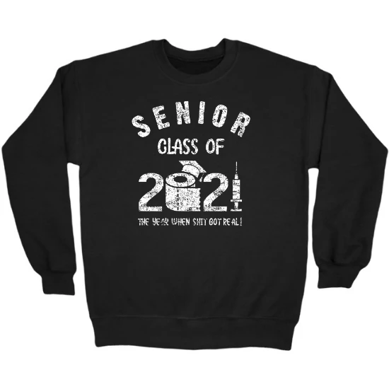 Senior Class of 2021 Crewneck Sweatshirt 01