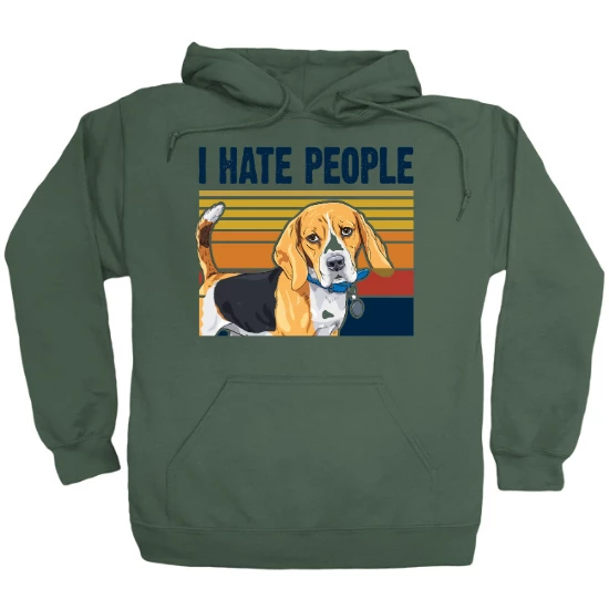 I Hate People Hoodie
