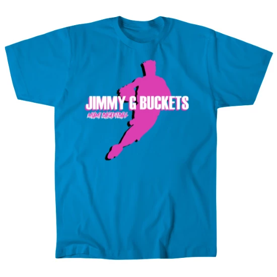 Get Buckets Miami Vice Mens T-Shirt