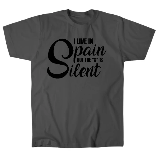 I Live In sPain Mens T-Shirt