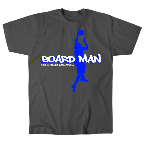 Board Man LA Basketball Mens T-Shirt