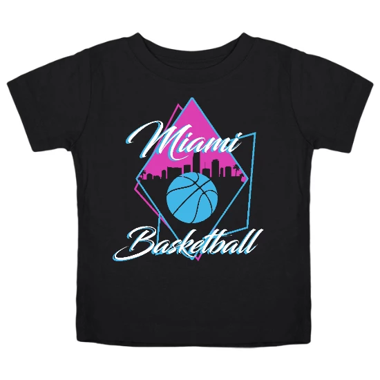 Miami Basketball Kids T-Shirt