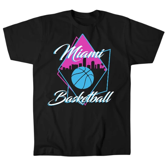 Miami Basketball Mens T-Shirt