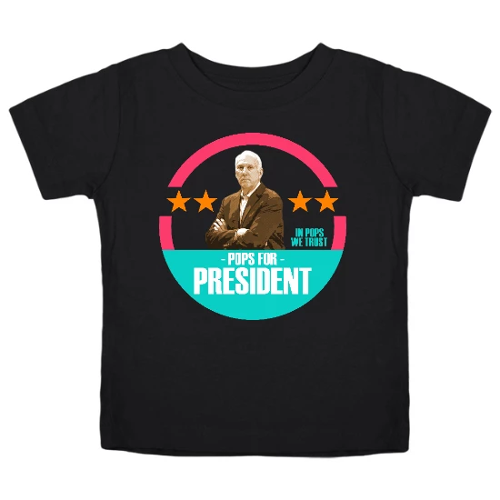 Pops for President Kids T-Shirt