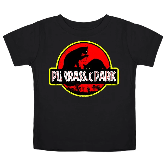 Purrassic Park Kids T-Shirt