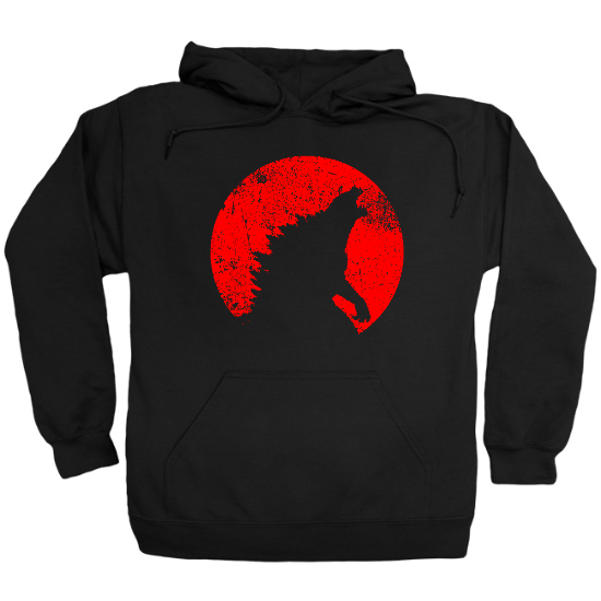 Red Moon Monster Hoodie