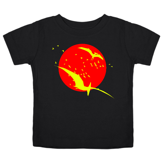 Jurassic Sunset Kids T-Shirt