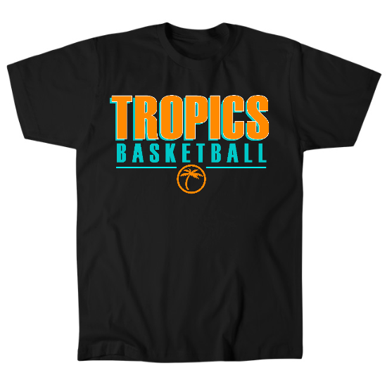 Tropics Basketball Mens T-Shirt