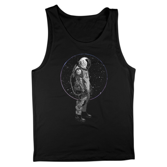 Spaceman Mens Tank Top