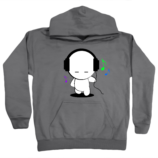 Walkman Music Kids Hoodie