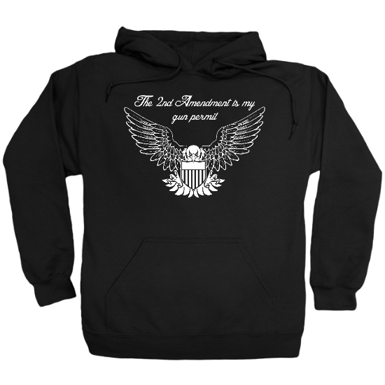 2nd Amendment Permit Hoodie