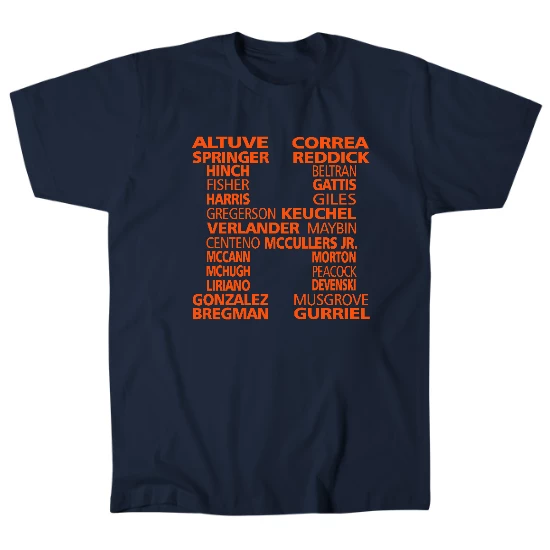 Houston Baseball Champions Mens T-Shirt
