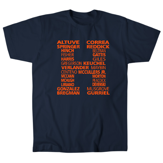 Houston Baseball Champions Mens T-Shirt