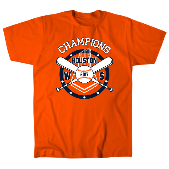 Houston Champions 2017 Mens T-Shirt