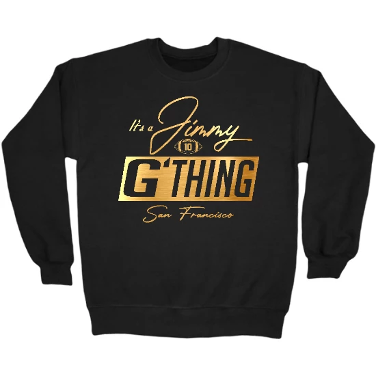 Jimmy G Thing Gold Crewneck Sweatshirt