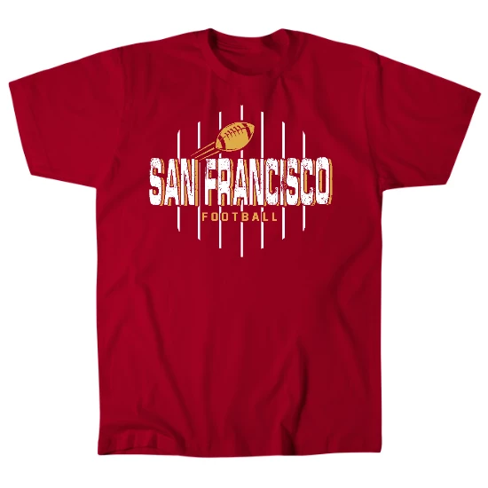San Francisco Football Field  Mens T-Shirt
