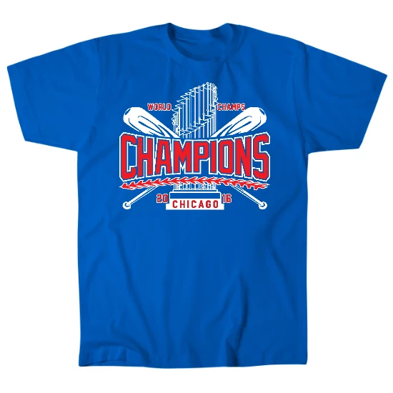 Chicago Baseball Champs Mens T-Shirt