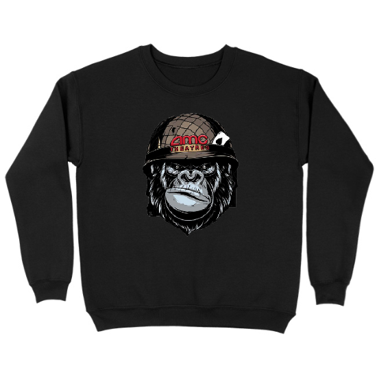 AMC To the Moon Kids Crewneck Sweatshirt