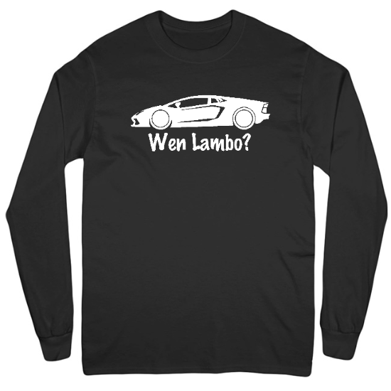 Wen Lambo Mens Long Sleeve T-Shirt