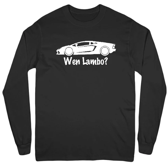 Wen Lambo Mens Long Sleeve T-Shirt