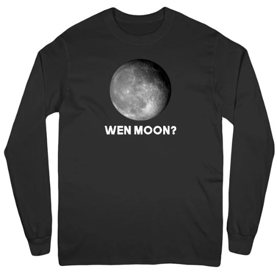 Wen Moon Mens Long Sleeve T-Shirt