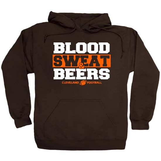 Cleveland Blood Sweat & Beers Hoodie