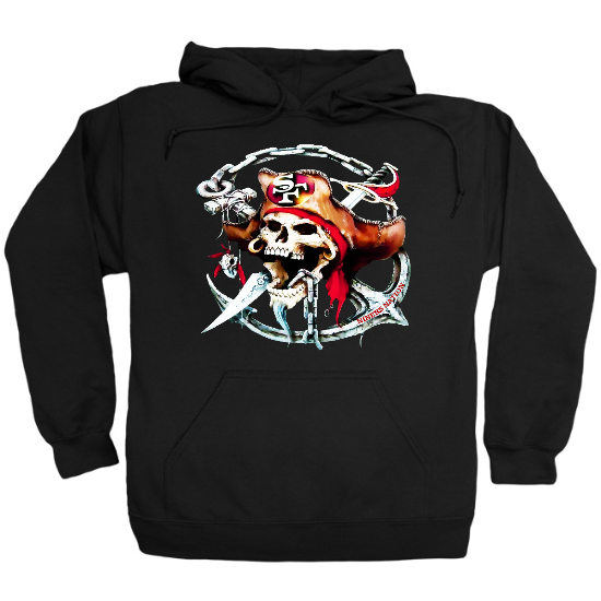 Pirate Skull Nation Hoodie