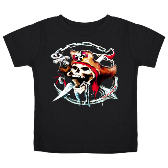 Pirate Skull Nation Kids T-Shirt