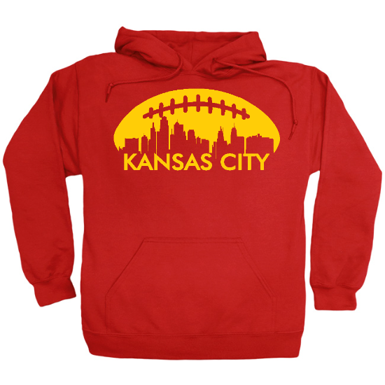 Kansas Football Skyline Hoodie