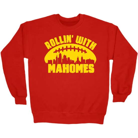 Rollin Mahomes Crewneck Sweatshirt