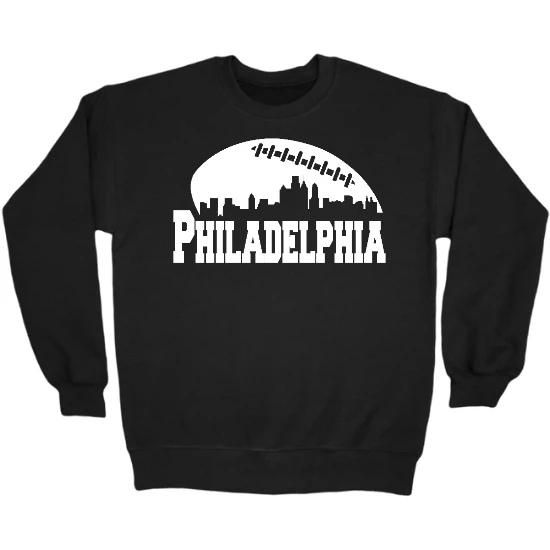 Philly Football Skyline Crewneck Sweatshirt