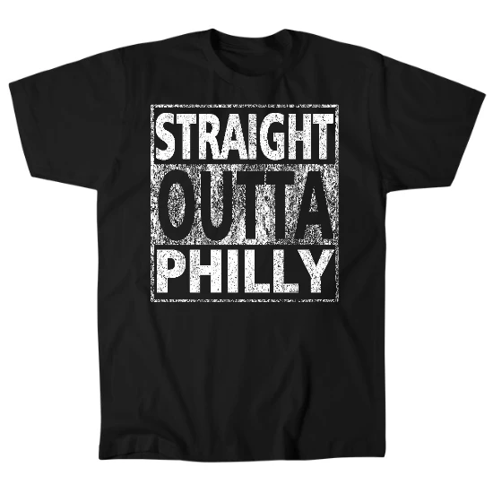 Straight Outta Philly Mens T-Shirt