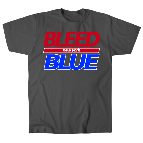 Bleed Blue New York Mens T-Shirt