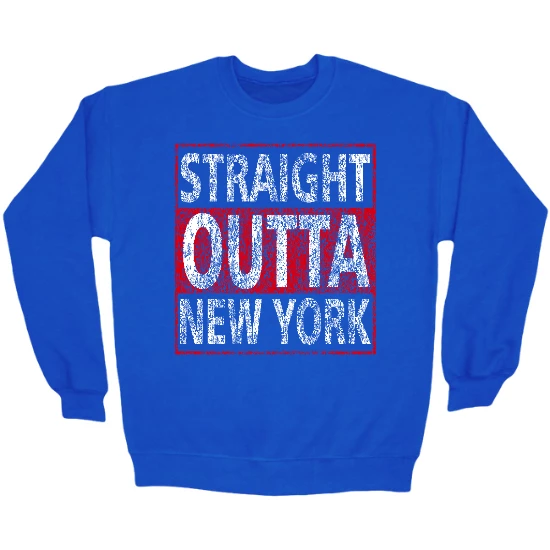 Straight Outta New York Crewneck Sweatshirt