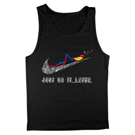 Do It Later Mens Tank Top