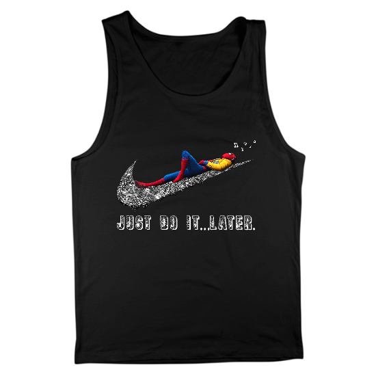 Do It Later Mens Tank Top