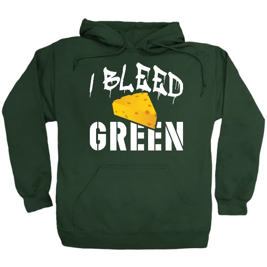 Green bay Bleed Green Hoodie