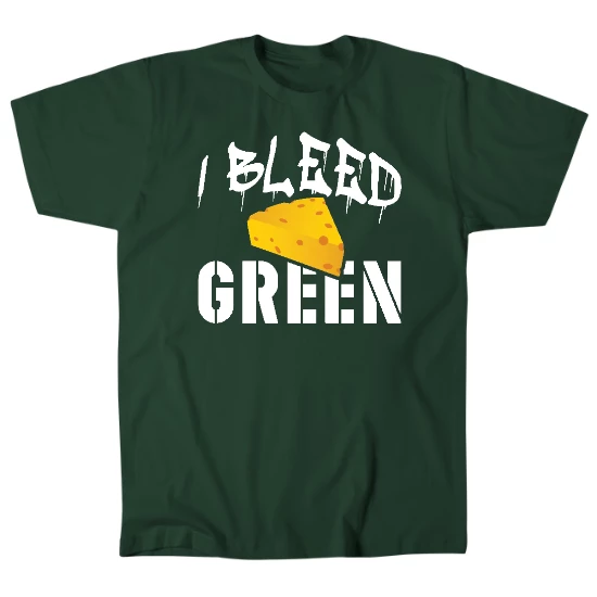 Green bay Bleed Green Mens T-Shirt