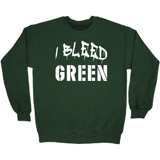 Green Bay Bleed Green 2 Crewneck Sweatshirt