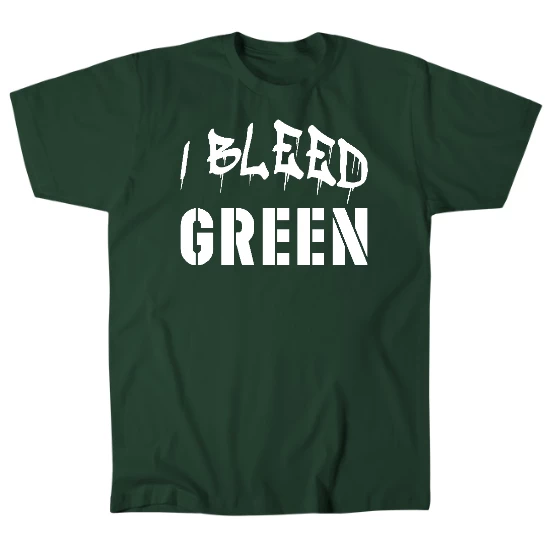 Green Bay Bleed Green 2 Mens T-Shirt