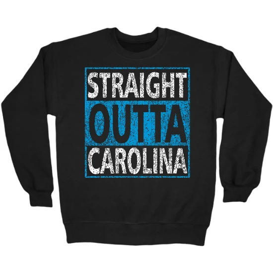 Straight Outta Carolina Crewneck Sweatshirt