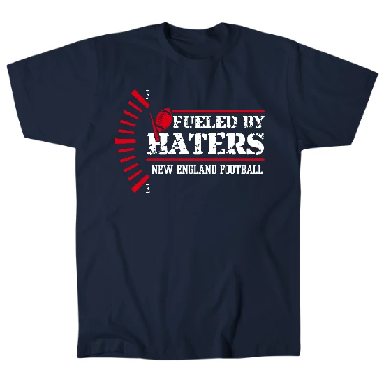 New England Fueled By Haters Mens T-Shirt